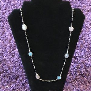 Chloe + Isabel Silver Minaret Station Necklace